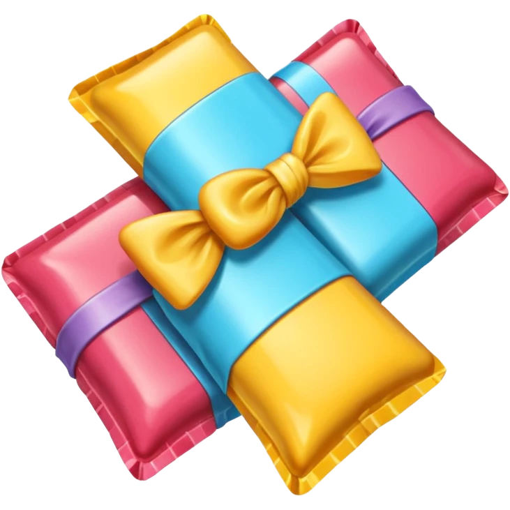 retro candy wrapped  individual  emoji