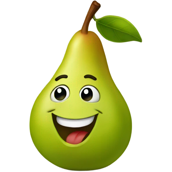 Pear emoji