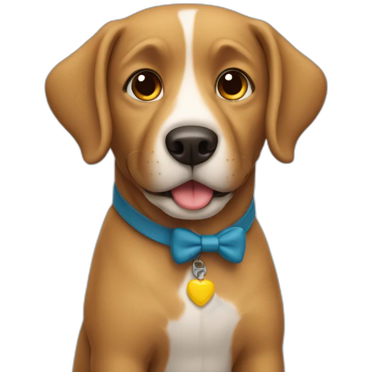 Dog teacher emoji