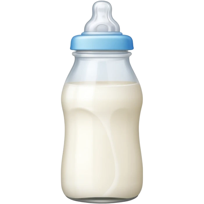 Baby bottle full emoji