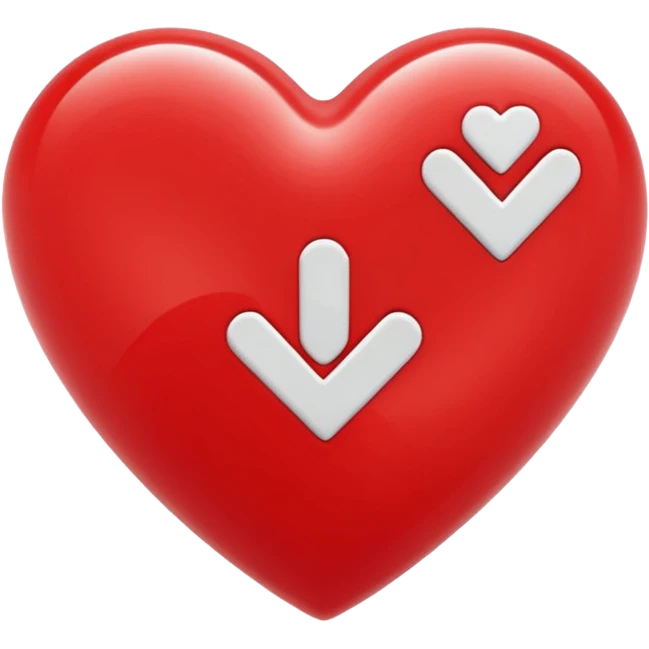 Adidas heart emoji
