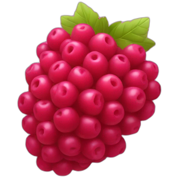 raspberries emoji