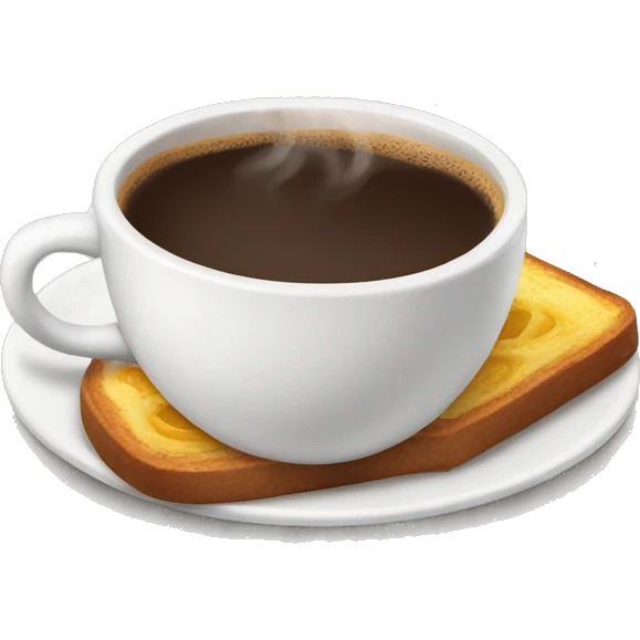 Breakfast morning coffee emoji