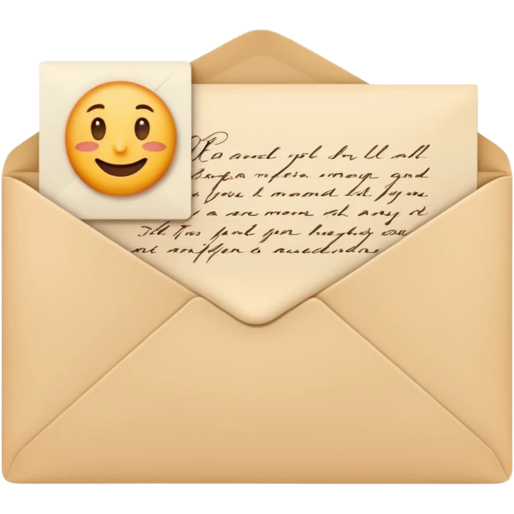 A letter
Emoji

 emoji