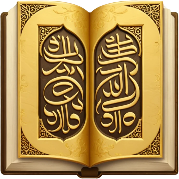 Create an emoji that reflects quran emoji