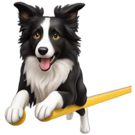 Border collie Agility emoji