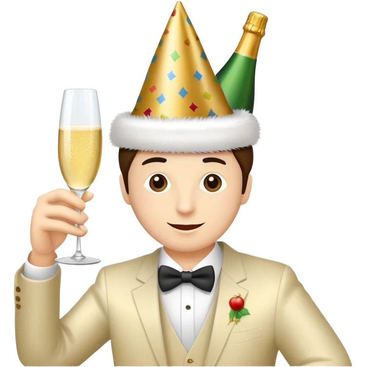 New Year’s Eve emoji