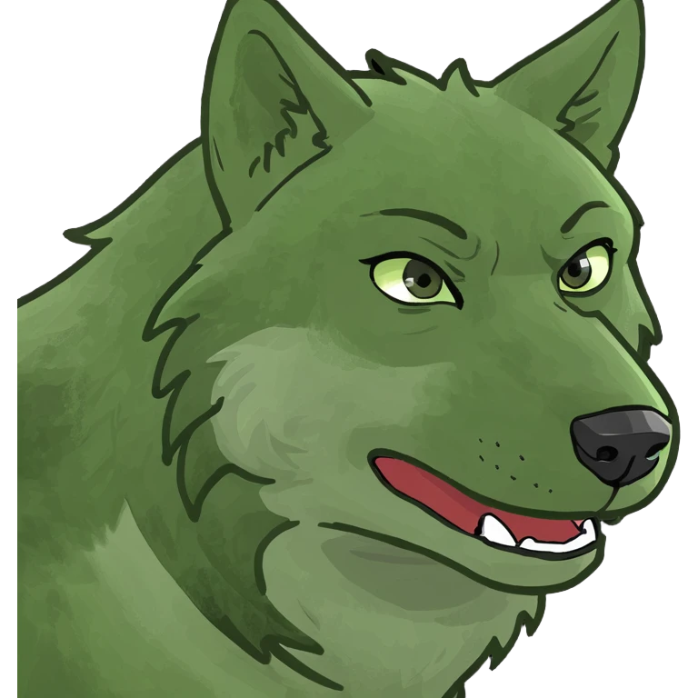 Волк  emoji