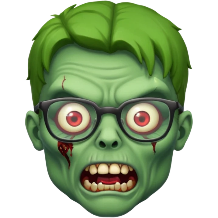 🧟‍♂️🤬🤓 emoji