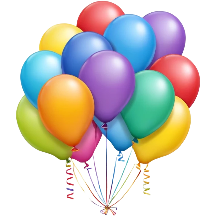 27rd birthday balloons emoji