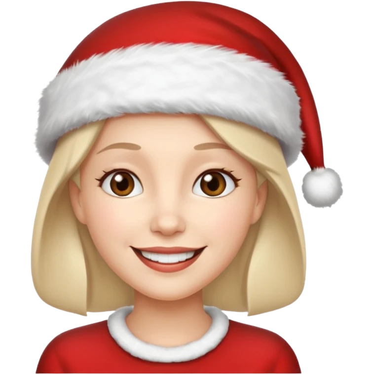 Mom Noel chrtismas emoji