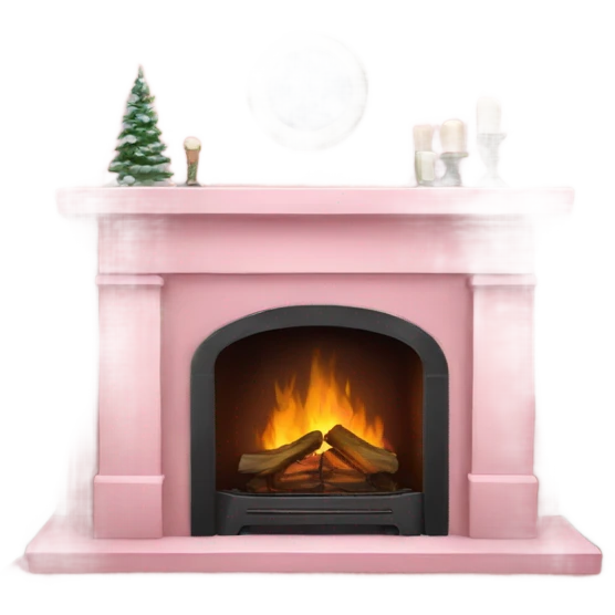 Winter Pink FirePlace emoji