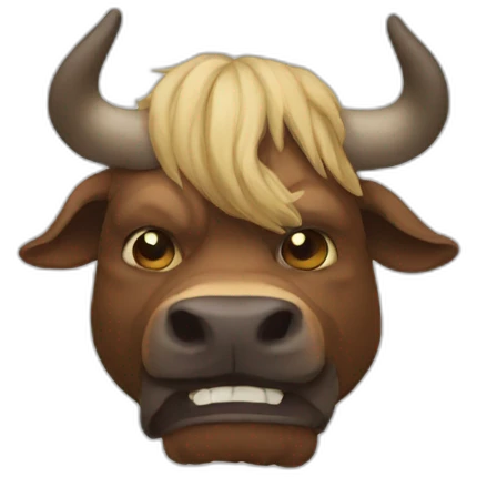 Bullbizarre emoji