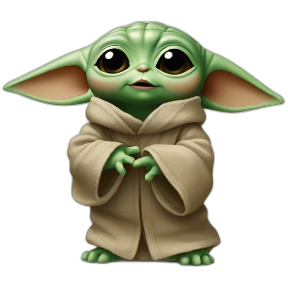 Baby yoda qui danse emoji