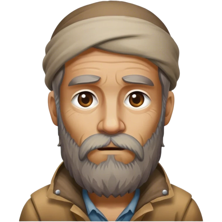 homeless bearded dude emoji