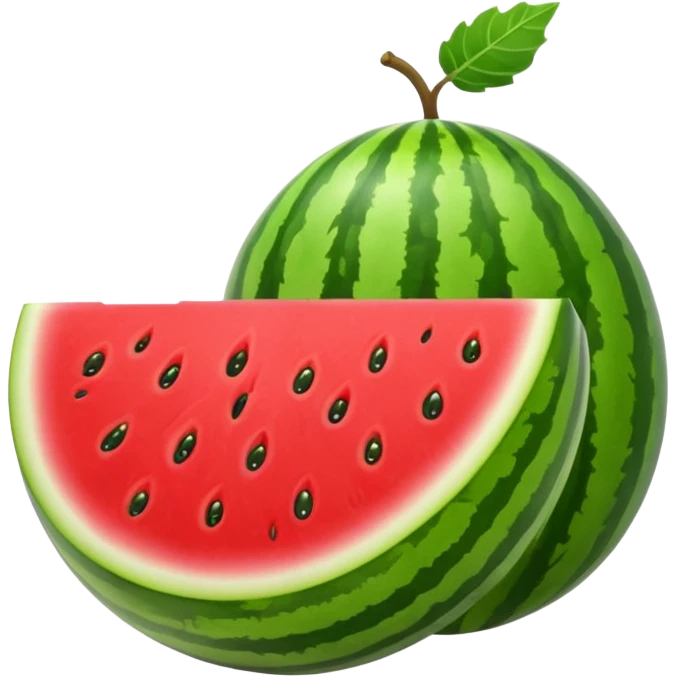 Watermelon fig emoji