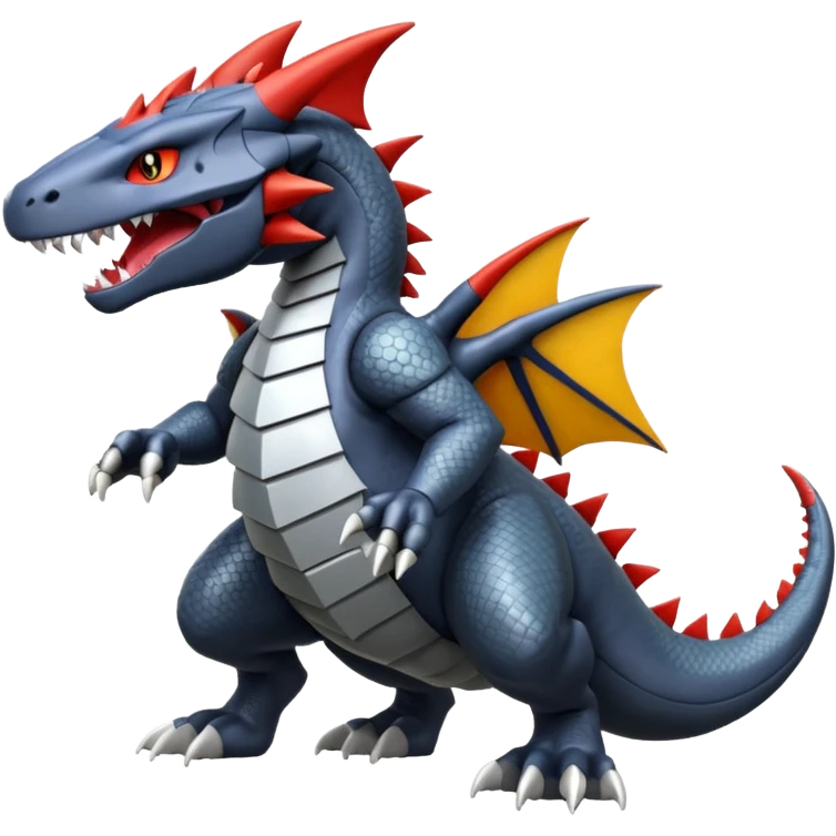 Tyrunt-Garchomp-Aggron-Axew-fusion emoji
