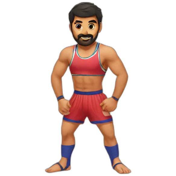 Kabaddi emoji