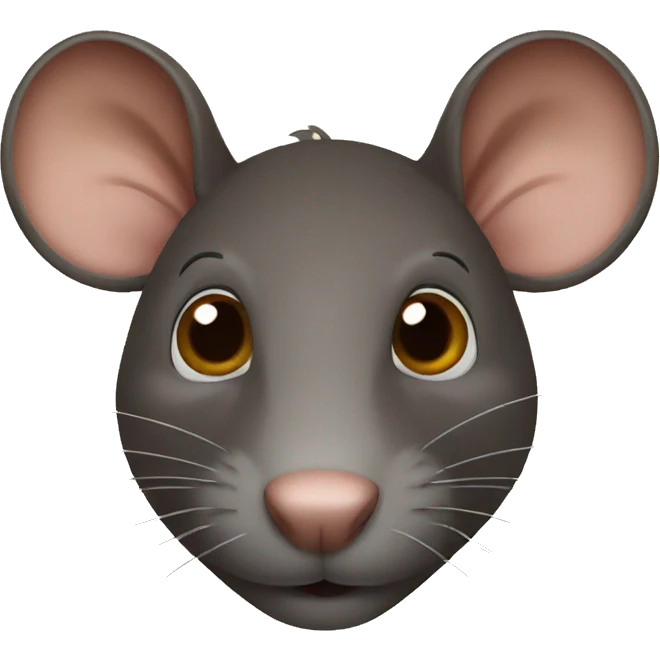 dark brown rat emoji