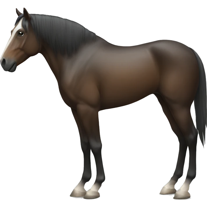 Horse body with a human head  emoji