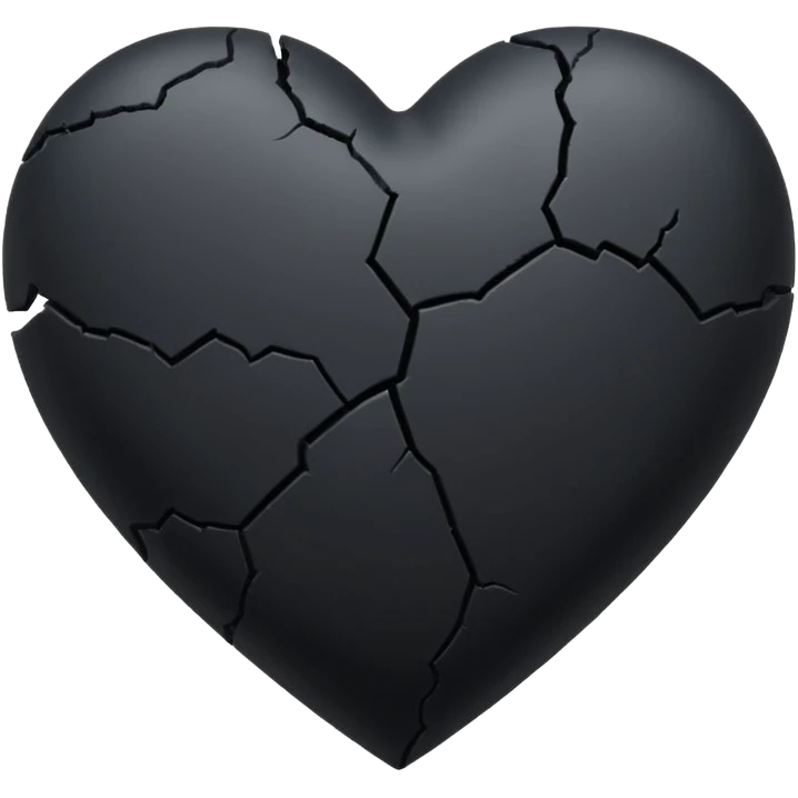 bad black heart emoji