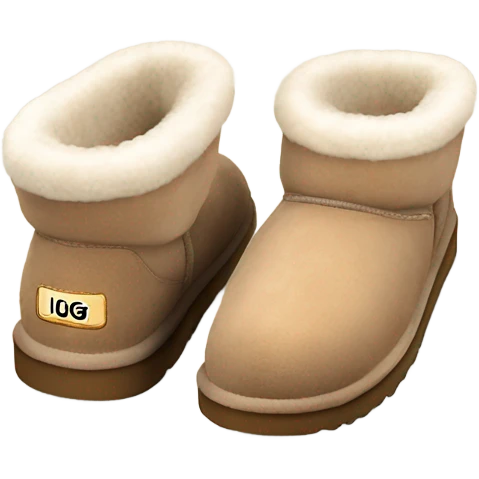 UGG slippers  emoji