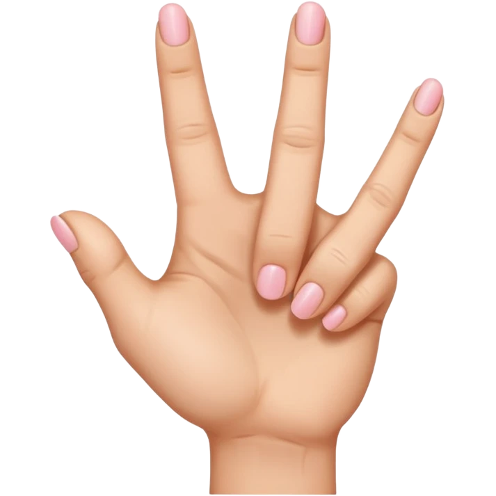 Hand with only the middle finger, the thumb, and the pinky sticking out. The ring and index fingers are down emoji