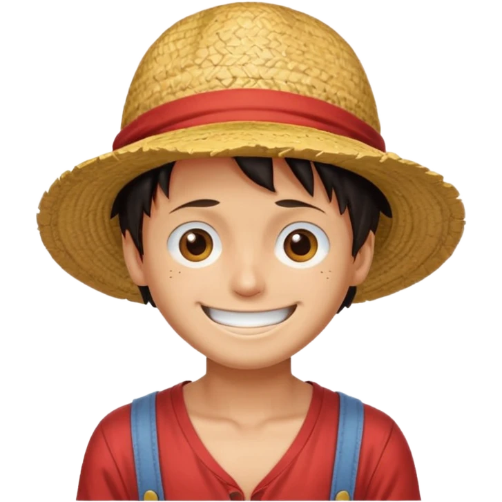 Chapeau de luffy emoji