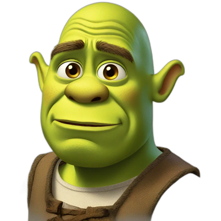 confused Shrek emoji