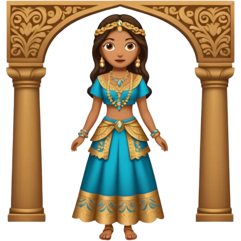 pitonisa cuerpo completo ropa cartagines emoji