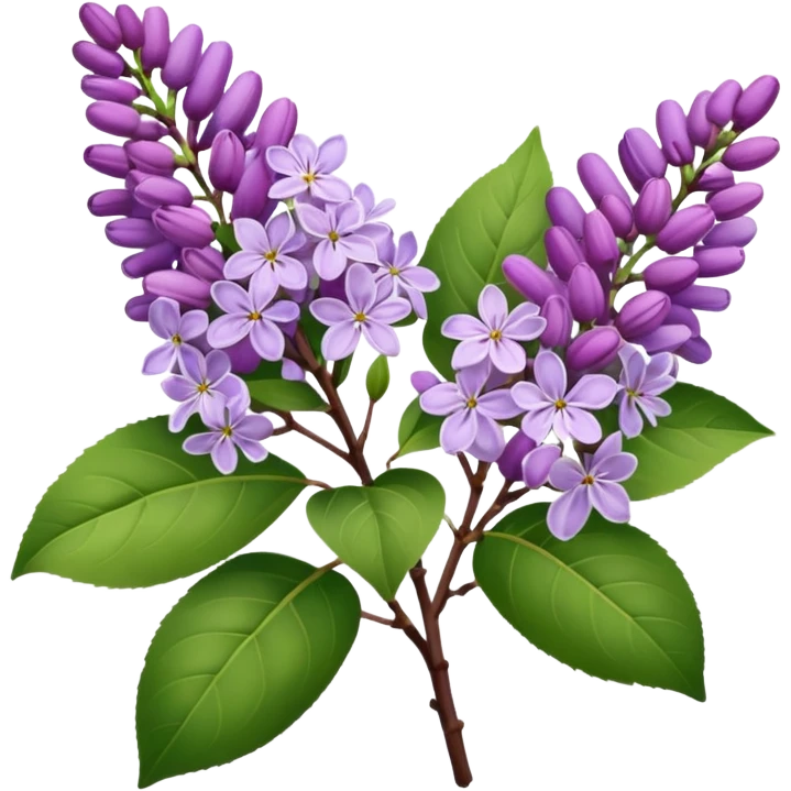 lilacs emoji