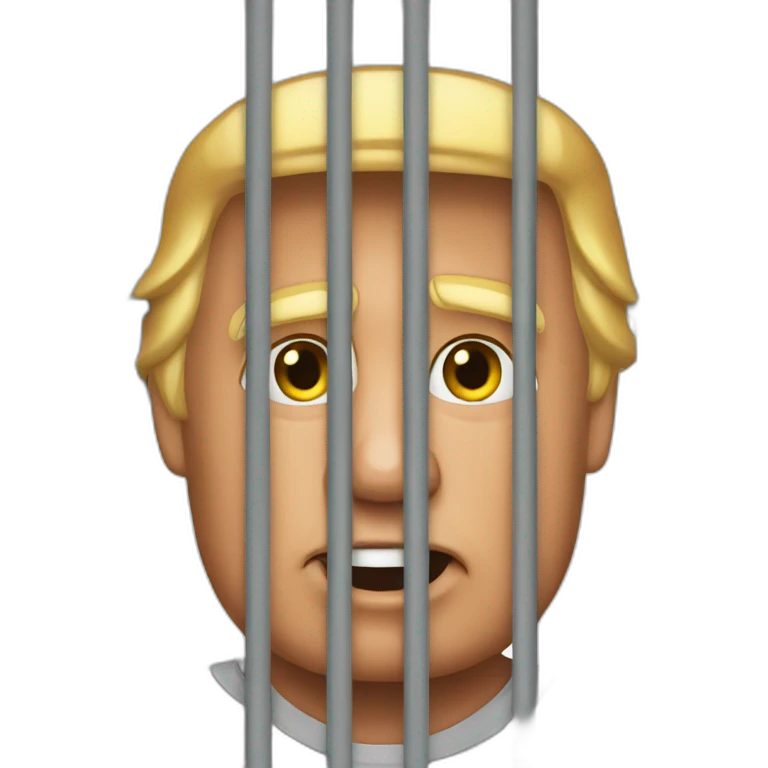 trump-in-jail-cell emoji
