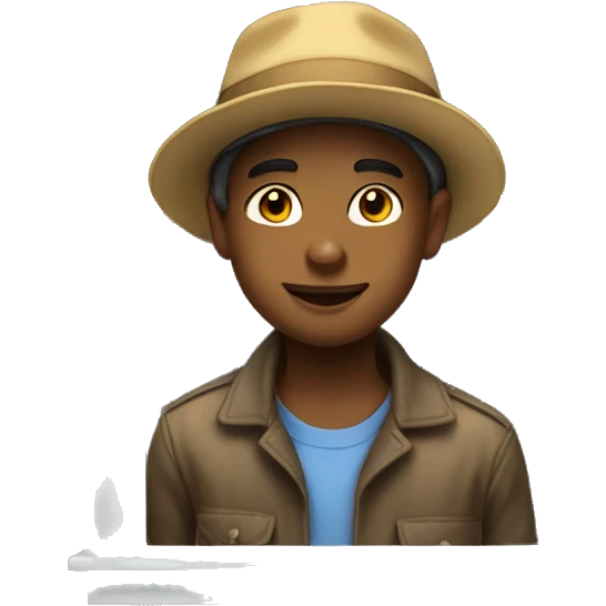 boy with hat by window gay emoji