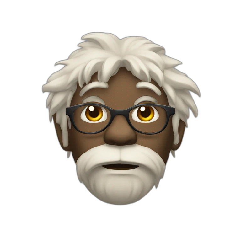 Singe qui regarde de côtés  emoji