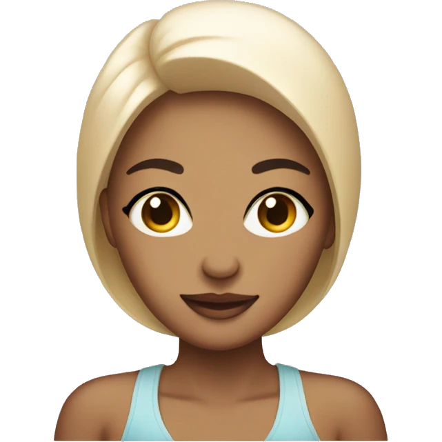 Skin care woman emoji