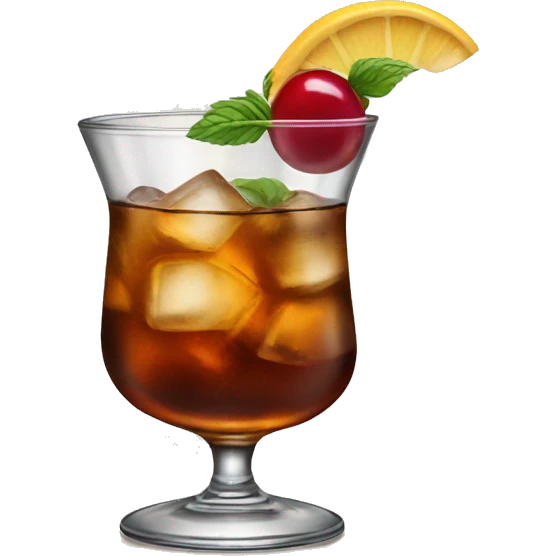 Manhattan cocktail emoji