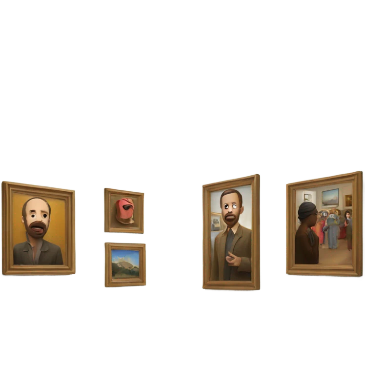 Art gallery  emoji
