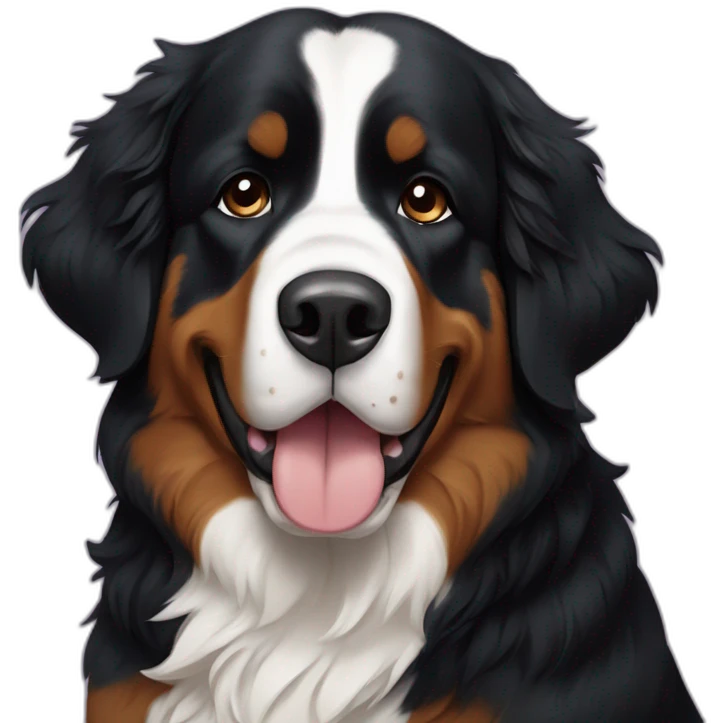 Bernese Mountain Dog big paws emoji