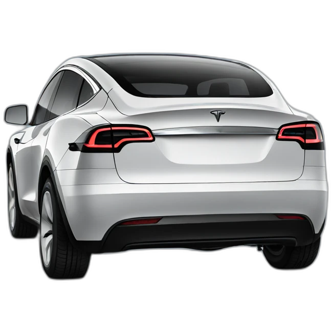 tesla model y emoji