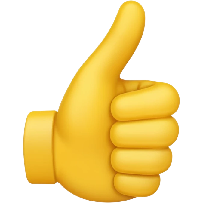 thumbs up emoji, positive and friendly emoji