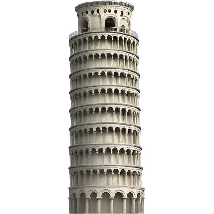 Leaning tower pisa  emoji