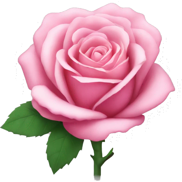 pink rose emoji