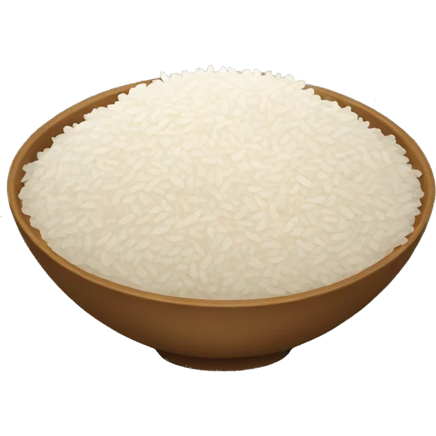 bowl of rice emoji