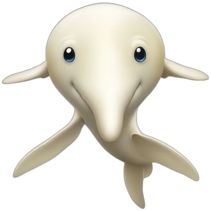 Gold beluga emoji