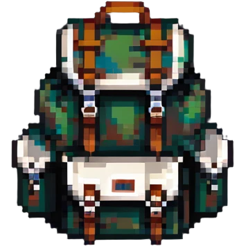 camping hiking backpack emoji