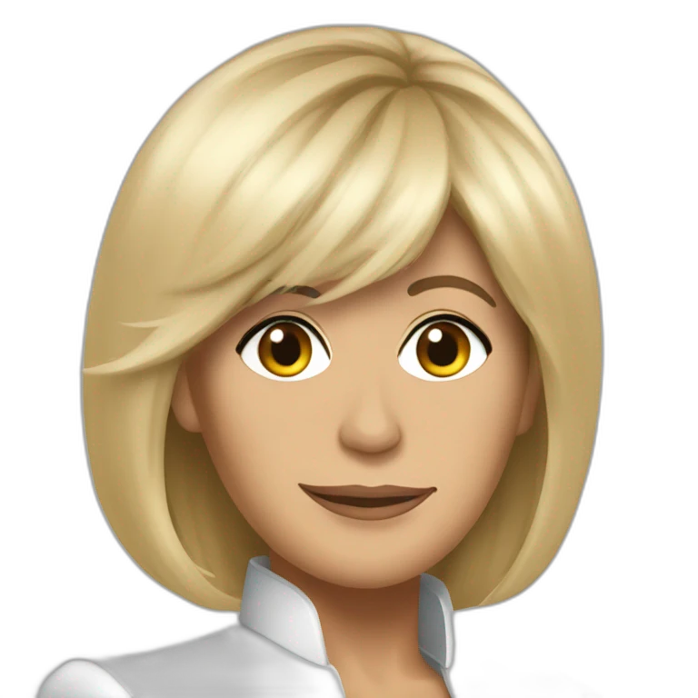 brigitte Macron emoji