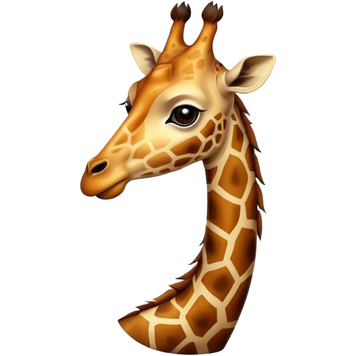 Dead giraffe emoji