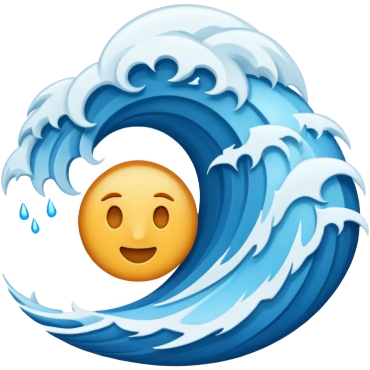 wind waves only emoji