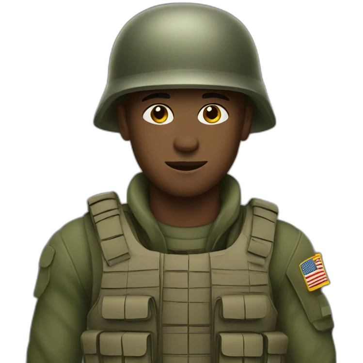 Soldier emoji