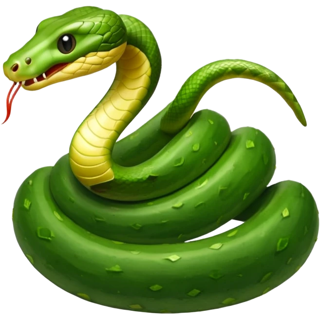 Kúszik mint a hernyó  a kígyó uborka emoji